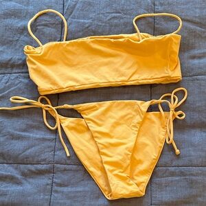 Yellow Bikini Set